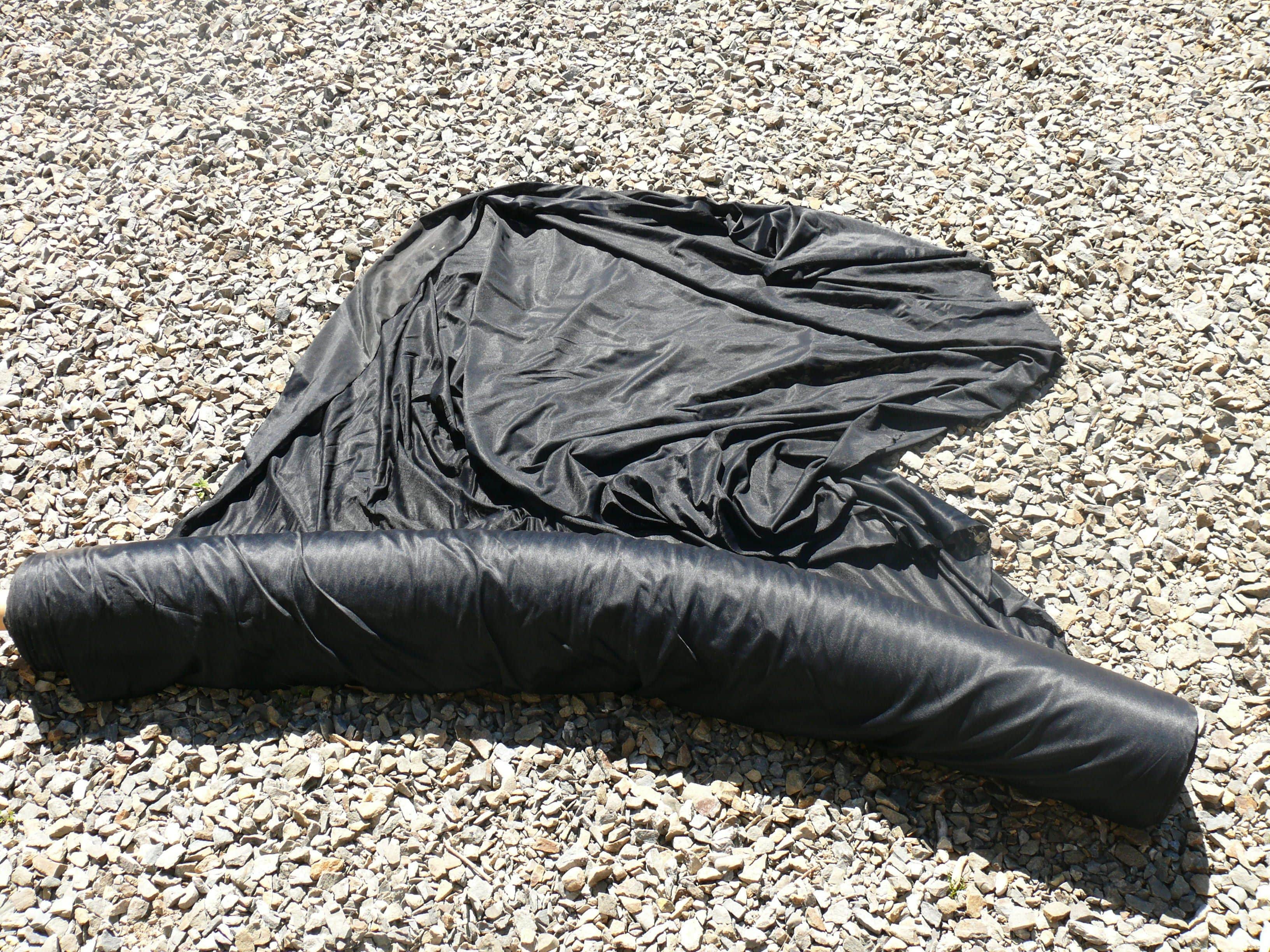Black Roll Fabric