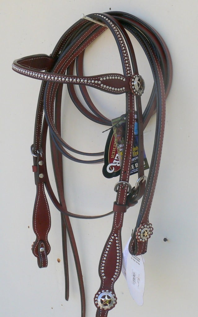 Tex Star Red Bridle