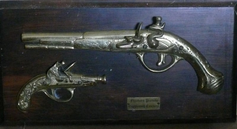 Brass Flint Lock Pistles