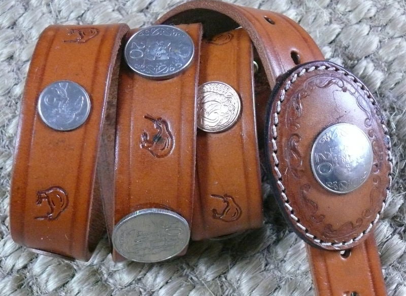 Coin Nz Belt Tan