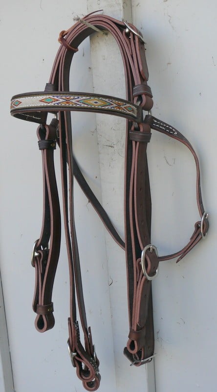 Fancy Brow Stock Bridle