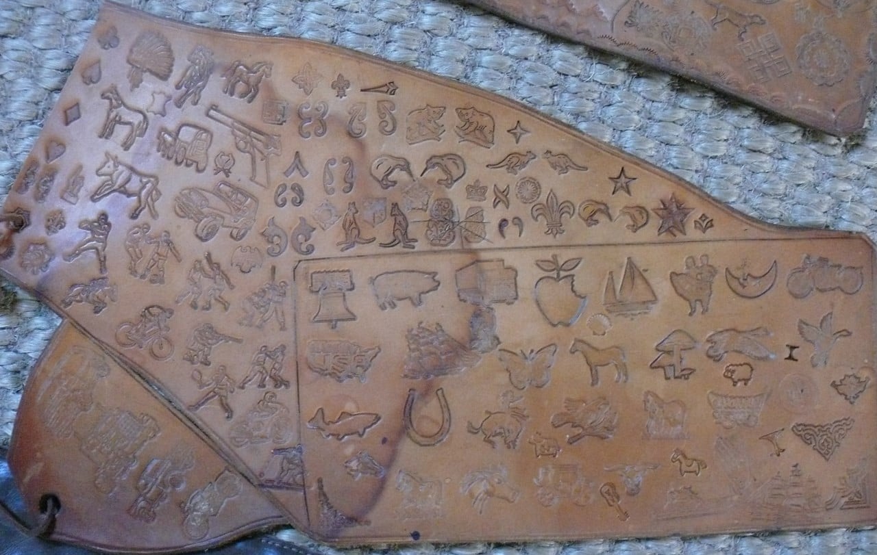 Stamps On Leather 2