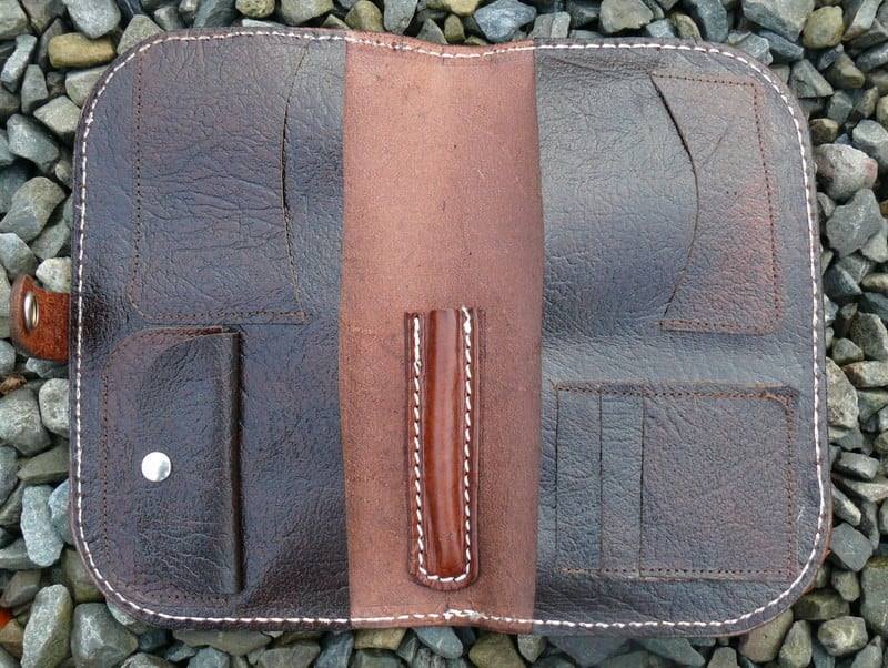 Folded Inside Purse