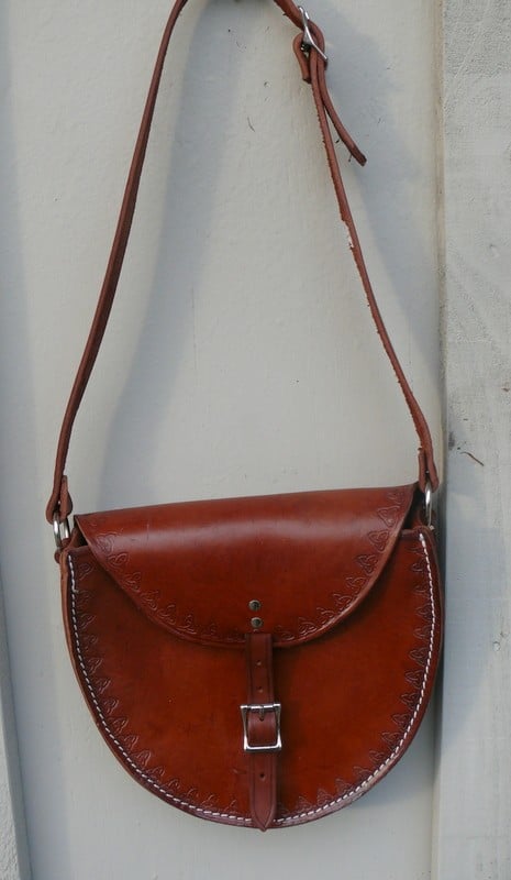 Rounded Hand Bag