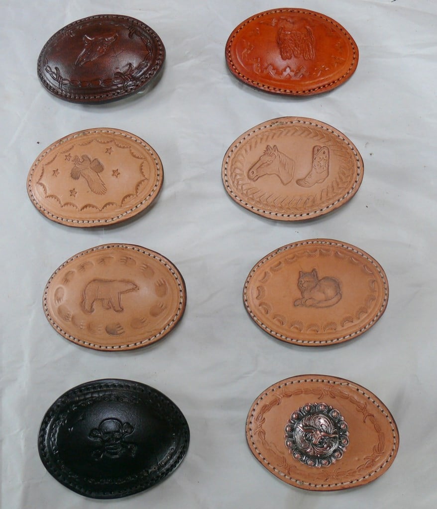 Lge Leather Buckles